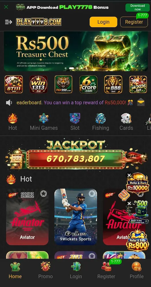 Play777 Game App