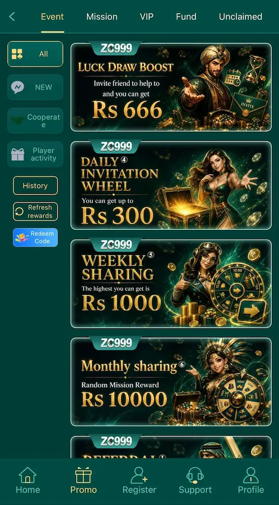 ZC999 Game Bonus