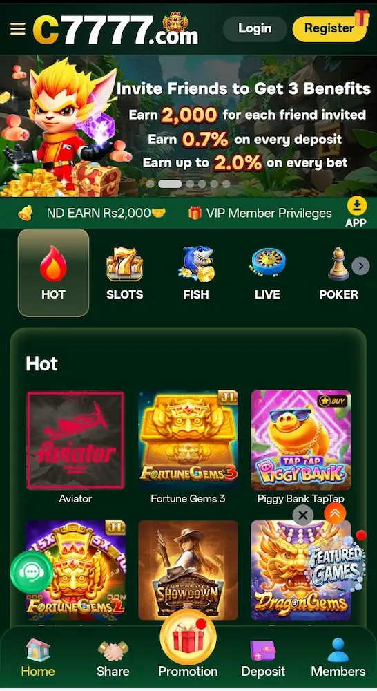 c7777 game